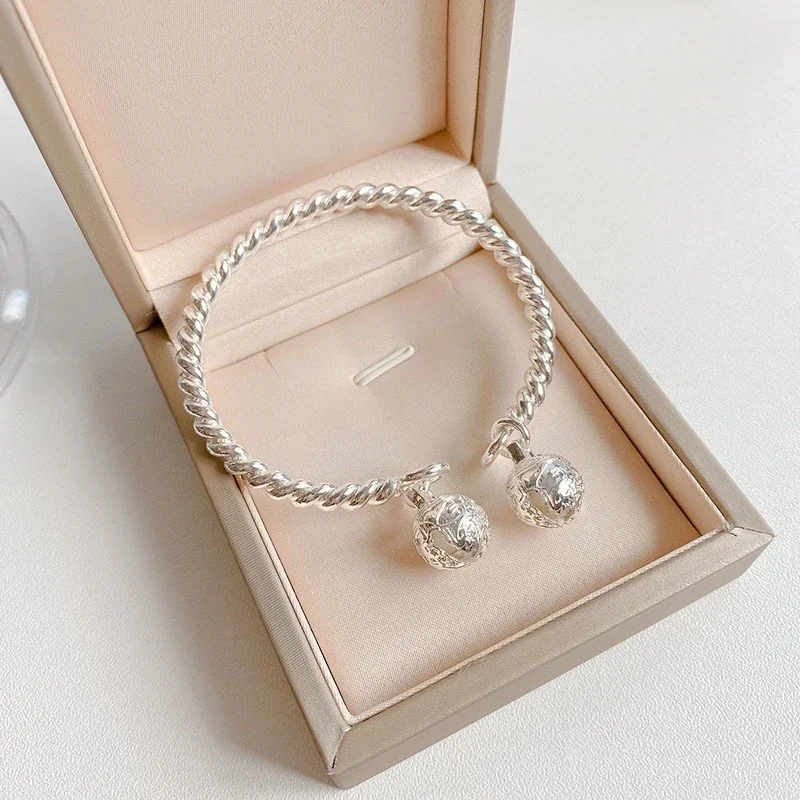 Стерлингового Серебра 925 ретро довольно двойной дворцовый колокольчик