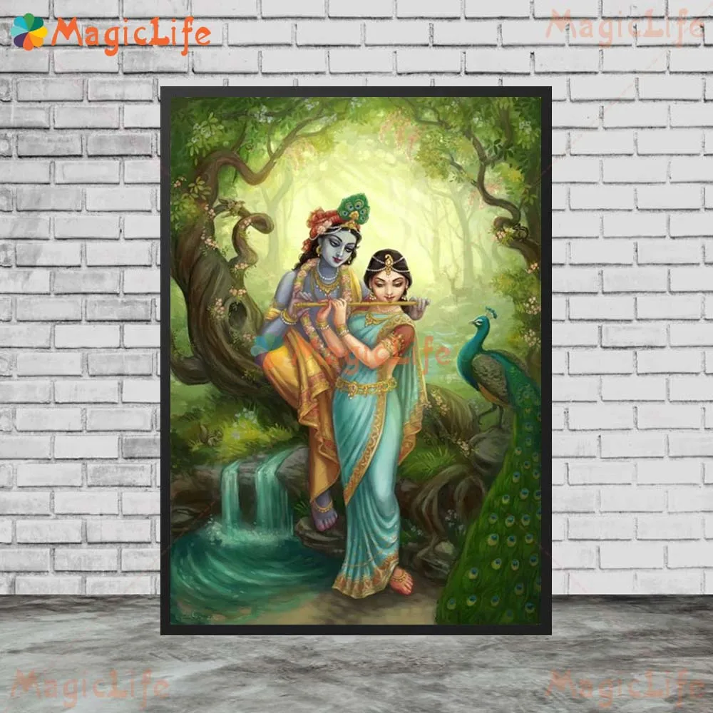 

Настенное панно "Лорд Кришна и Редха"