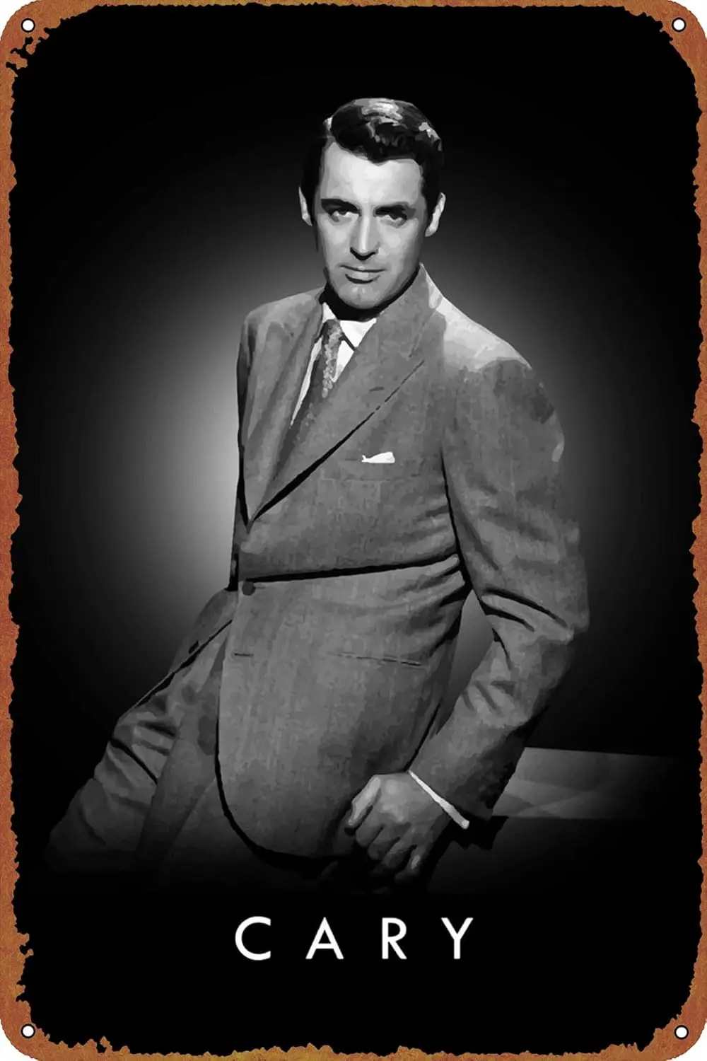 Постер фильма Карри Грант металлическая жестяная вывеска настенный декор