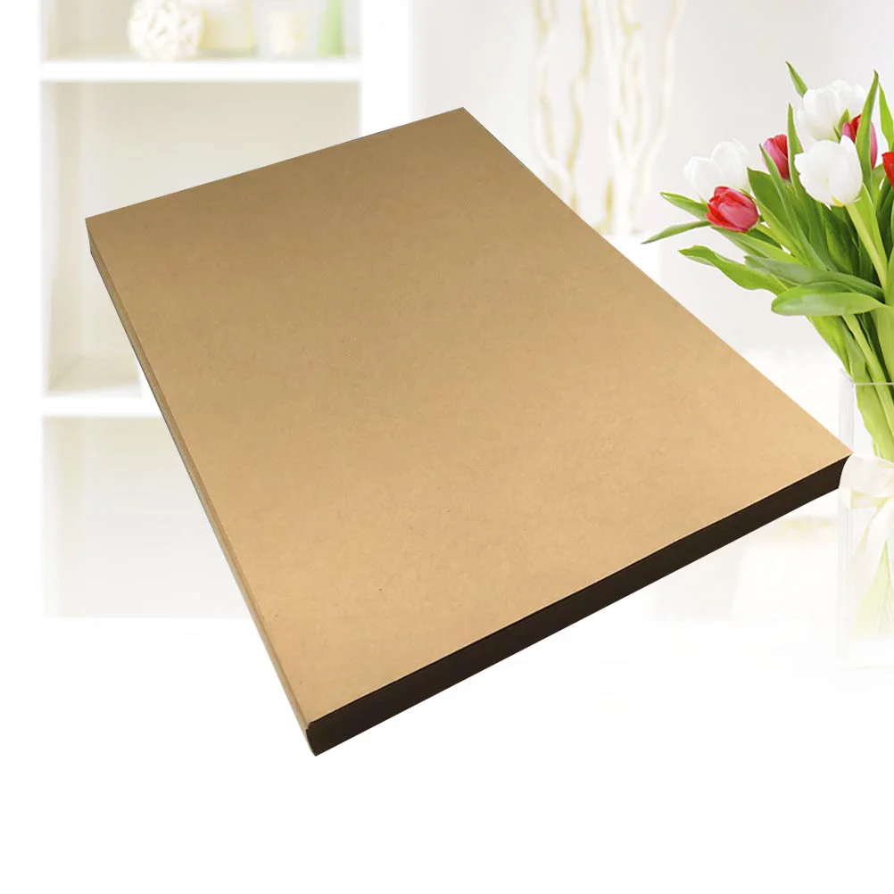

50 Sheets Kraft Paper A4 Stationery Paper Writing Paper Kraft Letter Paper for Office