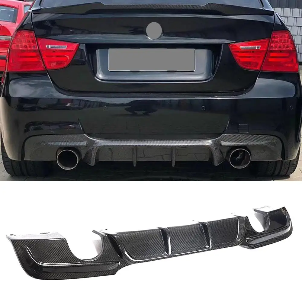 Диффузор для заднего бампера из углеродного волокна/FRP спойлер BMW 3 серии 325i 330i 335i
