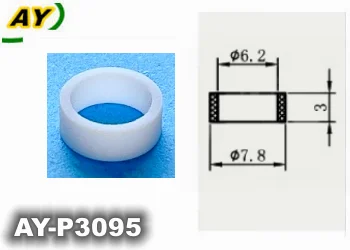 

10 шт. PTFE белое уплотнение для GDI топливный инжектор Ремонтный комплект для 06H906036G 0261500092 0261500096 84212195 7591623 12638530 0261000114