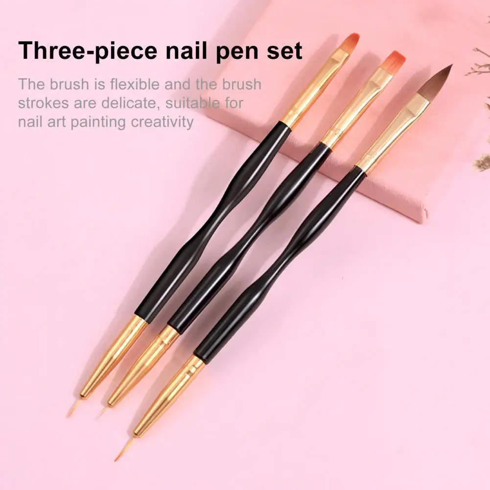 

Anti-break Wide Application Double-Head Nail Art Painting Pen for Fingernails
