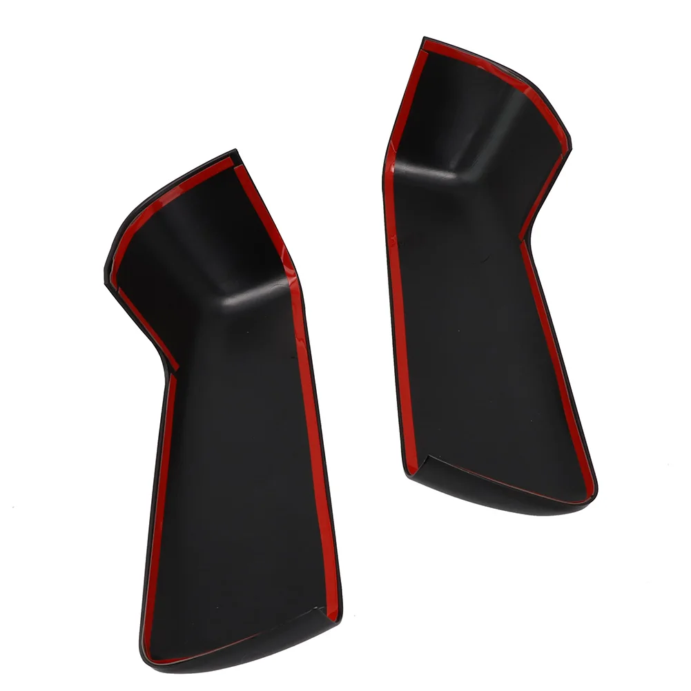 

Trim Mirror Cap Cover Car Truck Sides Rearview Trim Accessories Black Exterior Car Parts Mirror Cap Cover Plastic
