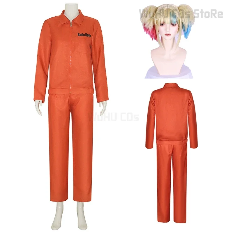 Костюмы для косплея Harly костюм Харлин женский парик хинцель Isekai Джокер стиль