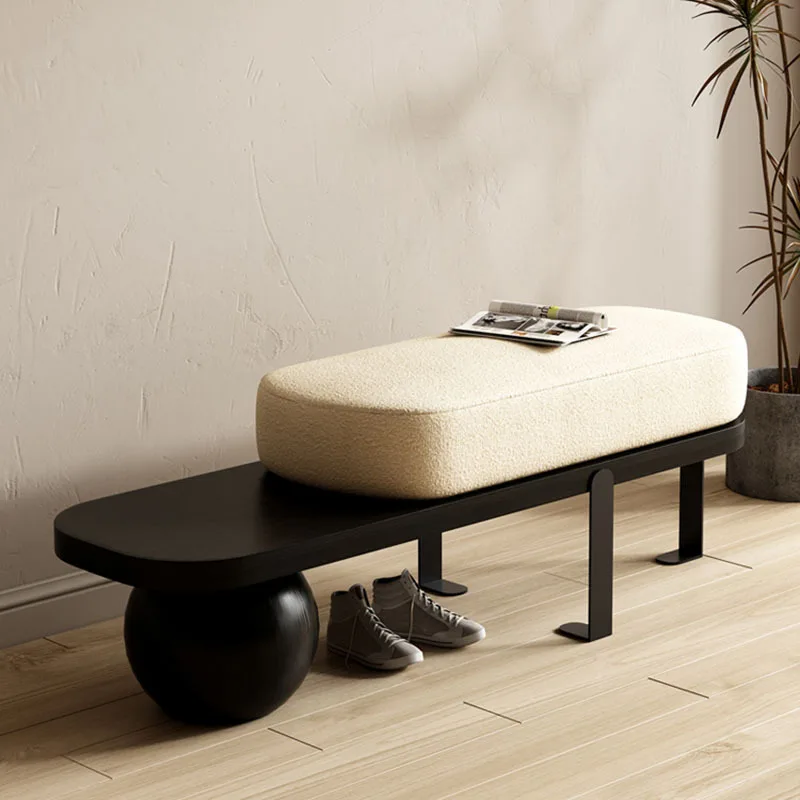 Современная белая подставка для ног простая роскошная уникальная хранения вещей
