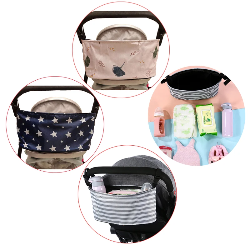 

Baby Stroller Bags Organizer Infant Diaper Bag Maternity Nappy Hanging Bag Cup Holder Stroller Accessories Mummy Pram Travel Bag