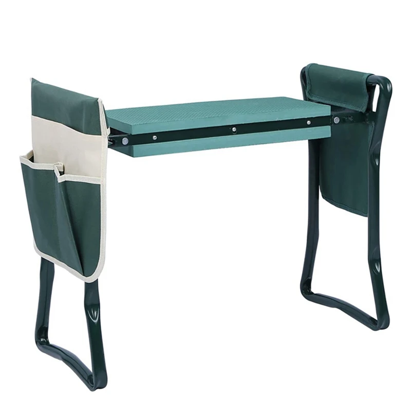 

Multi Purpose Garden Kneeler Portable Folding Seat Folding Kneeler Seat Chair Pad Stool Gardening Bench With Handles