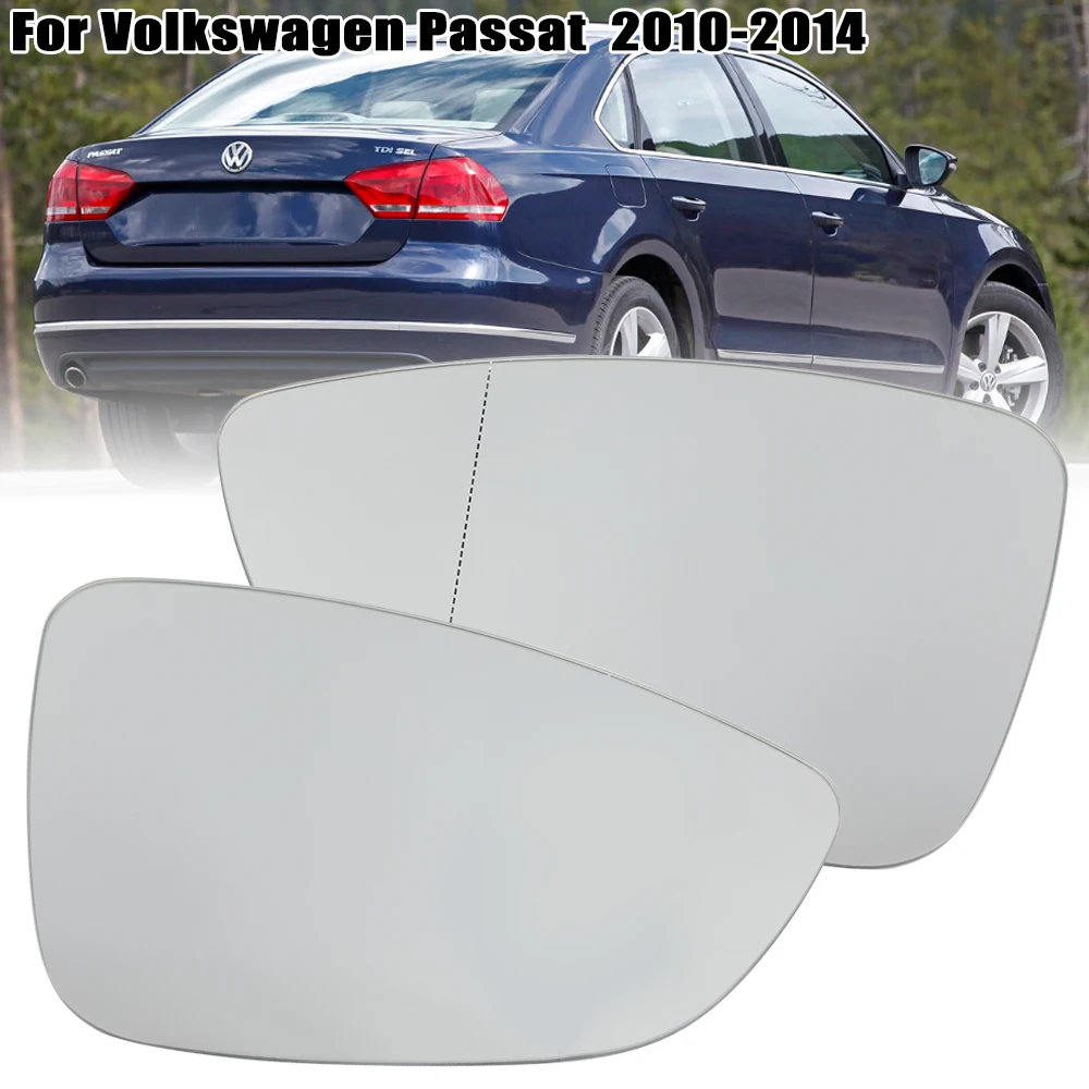 Стекло бокового зеркала для VW EOS 06-10 PASSAT 2010-2014 SCIROCCO 2008-2011 BEETLE 2011-2015 Версия ЕС