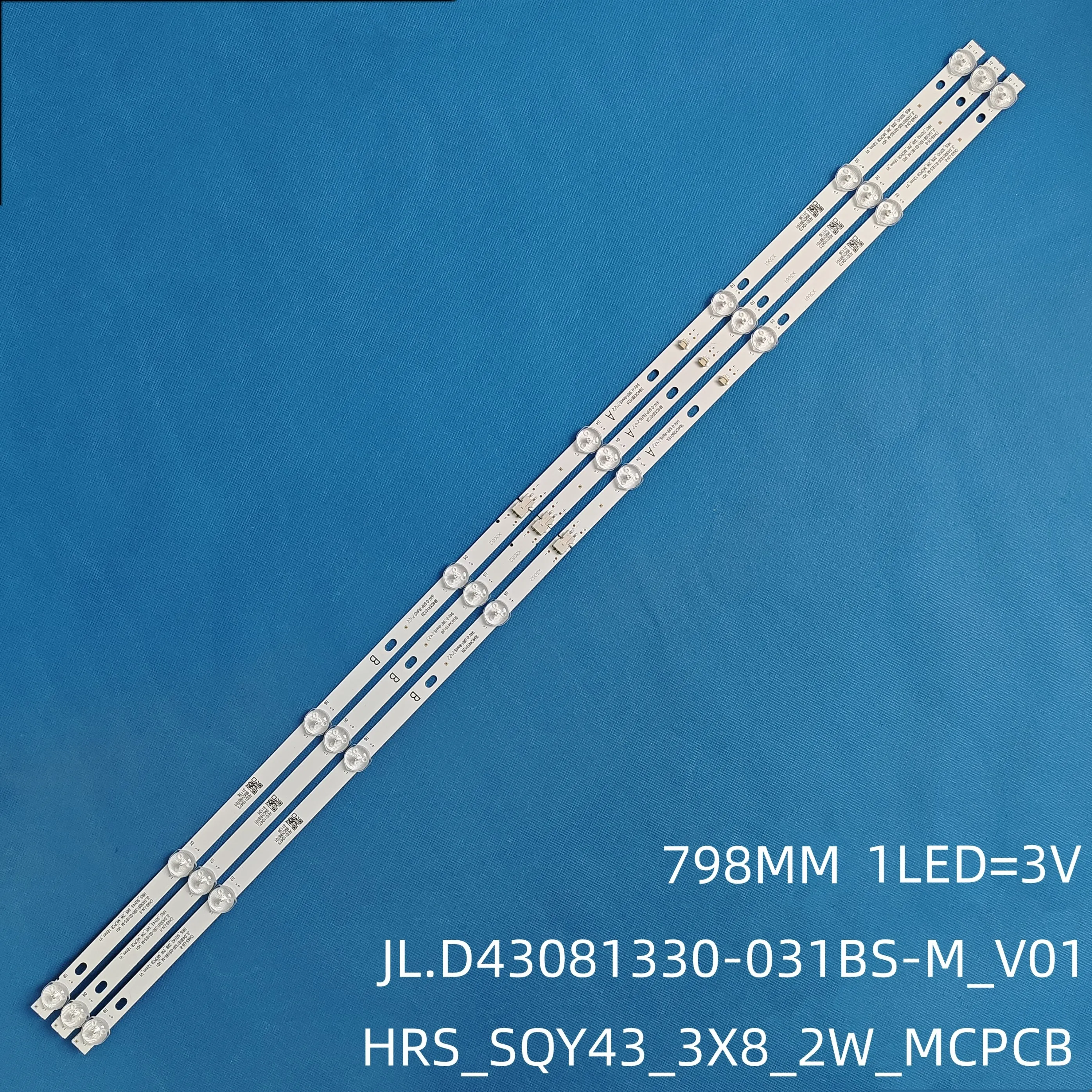 

Светодиодная подсветка для телевизора BBK 43lem-1071/fts2c