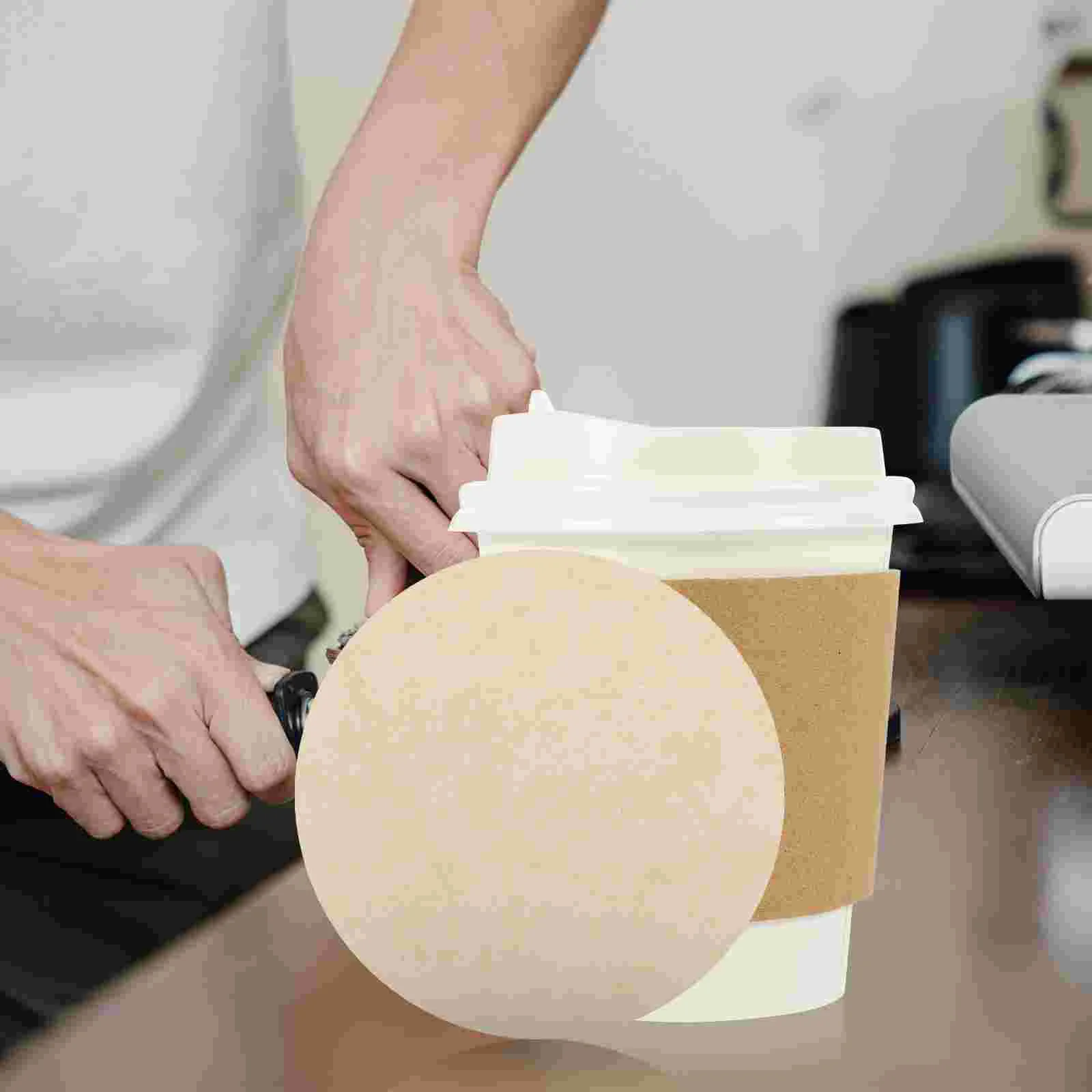 500 шт. герметичная уплотнительная бумага форма для торта пароварка кофе Lor