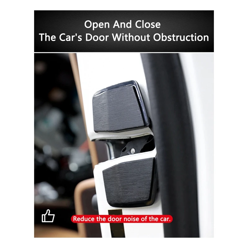 4 комплекта стабилизатор двери автомобиля защитные защелки стопорные крышки для