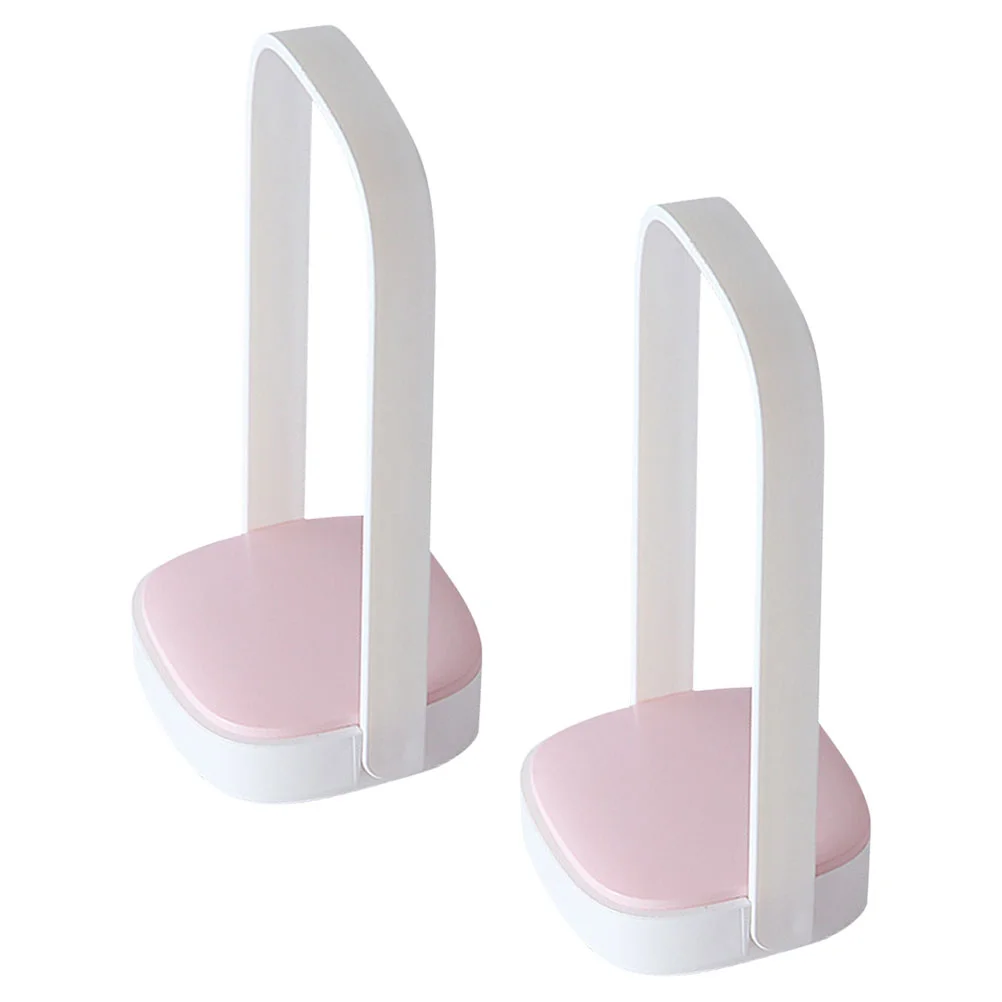 

2pcs Adjustable Balcony Bathroom Adhesive Hanger Stacker Rack Clothes Hanger Holder Wall Mount Clothes Hanger