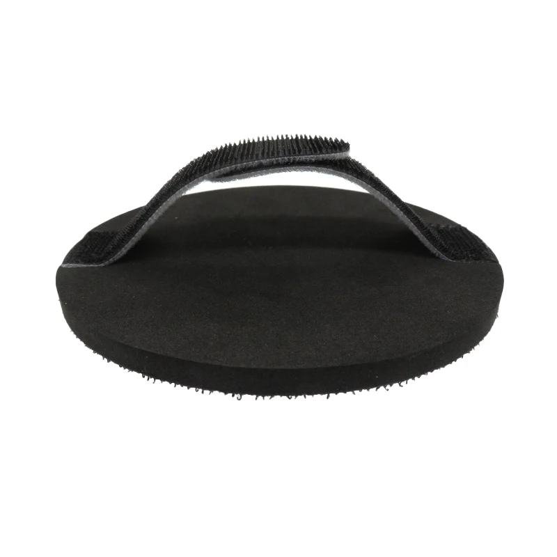 5/6-дюймовый ручной гибкий шлифовальный держатель, подушечка для рук с застежкой-липучкой для вощения, ремонта поверхности автомобиля, деревянной мебели