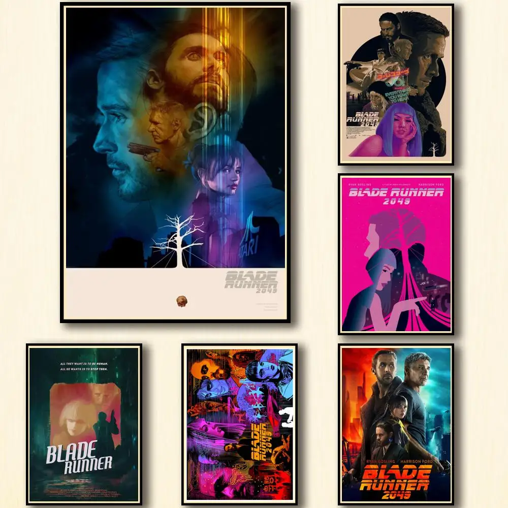 32 вида на выбор, бегунок с лезвием из фильма, художественный холщовый плакат для гостиной, украшение для дома, Настенная картина