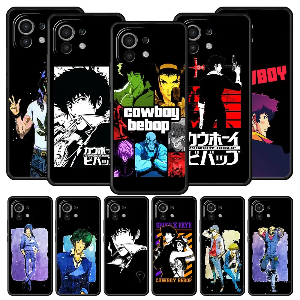 

Cowboy Bebop Anime Phone Case For Xiaomi Poco X4 X3 NFC F3 F4 M3 M4 Mi Note 12T 10 12 11 Ultra 11T Pro 10T Lite 9T 11i 5G Cover