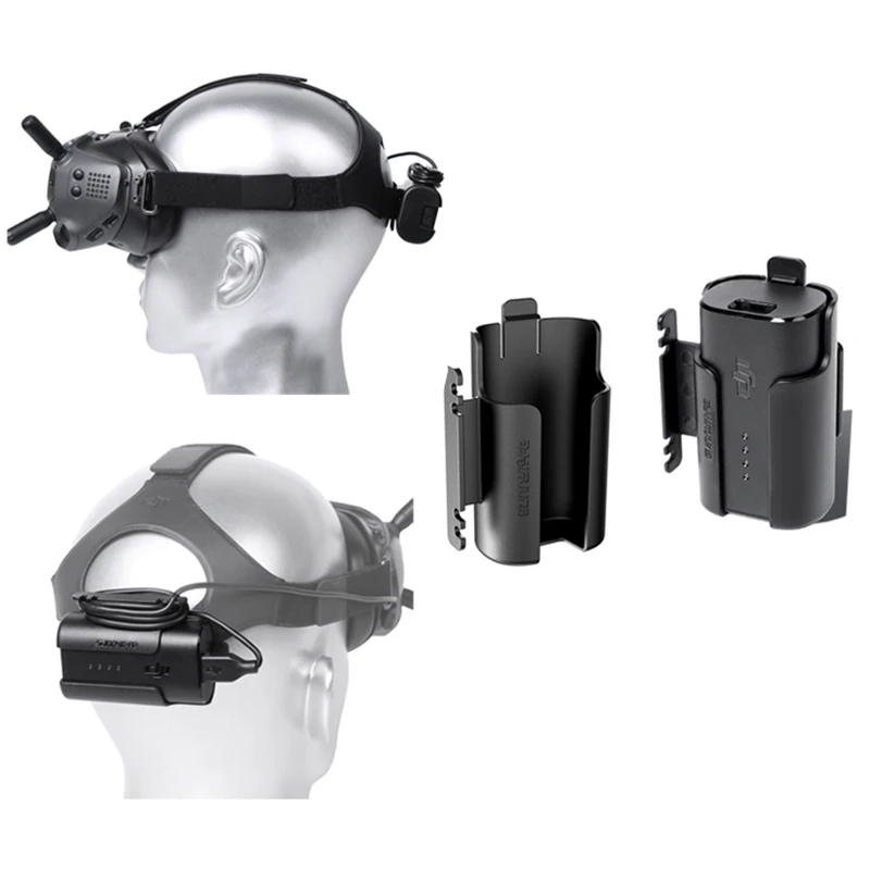 Чехол на голову для хранения аккумулятора зажим задней панели держатель