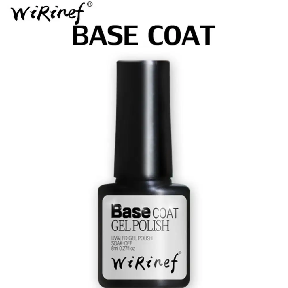 Прозрачное верхнее и Базовое покрытие полуперманентное замачивание