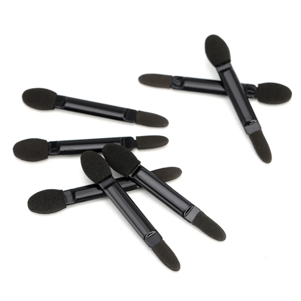 

50 Pcs Black Eyeshadow Eye Shadow Applicator Makeup Tools Eyeshadow Brush Kit Brush Eyeshadow Makeup Eyeshadow Brush Miss