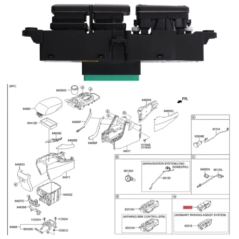 Автомобильная вентилируемая кнопка обогрева Accessoy электронный переключатель