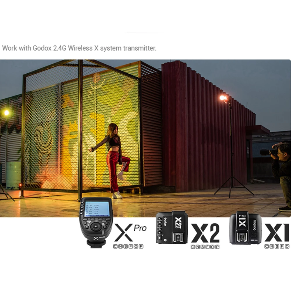 Godox V1 V1C V1N Вспышка TTL HSS 1/8000s вспышка Speedlite Литий-ионная с круглой головкой для