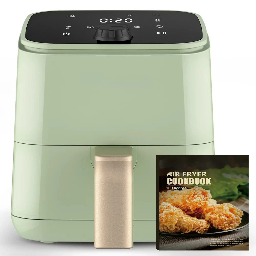 

Air Fryer, Touchscreen Panel, 8 Preset Modes, Air Fryer Cookbook