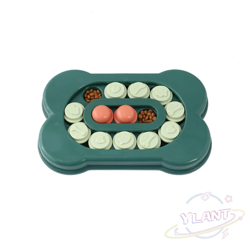 

Игрушки-головоломки для собак, обучающие игры для собак, кормушка для маленьких и средних собак, увеличивающие IQ интерактивные медленно раз...