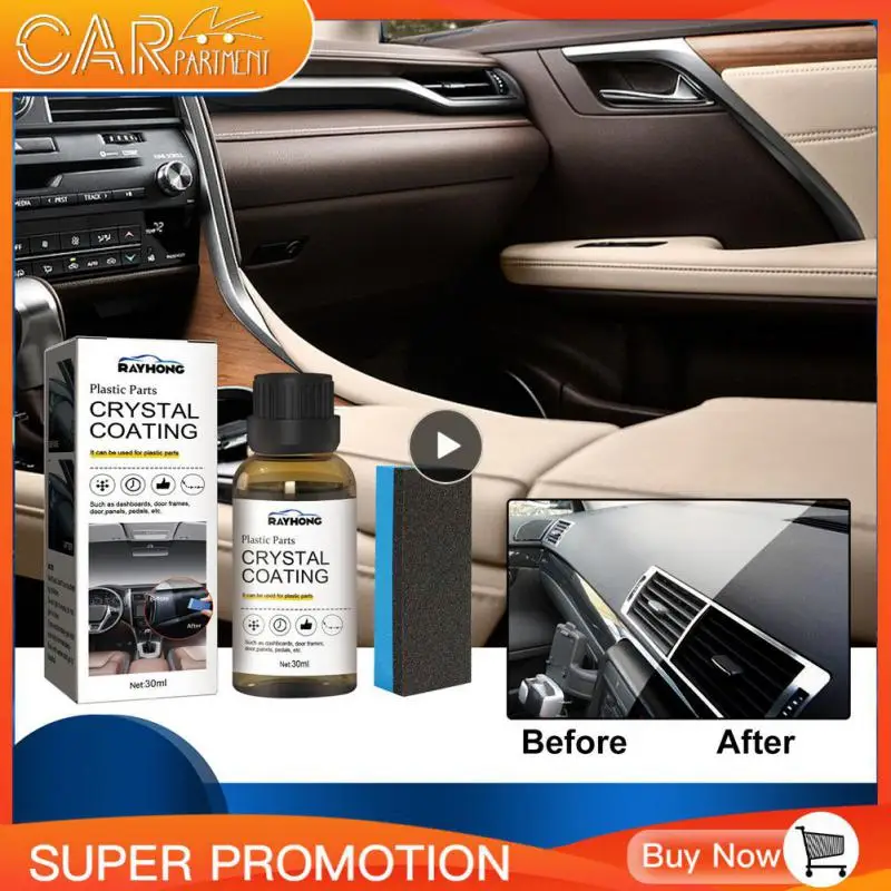 

High-quality Auto Maintenance Dashboard Plastic Restorer Protection Lasting Leather Instrument Panel Retreading Agent Universal
