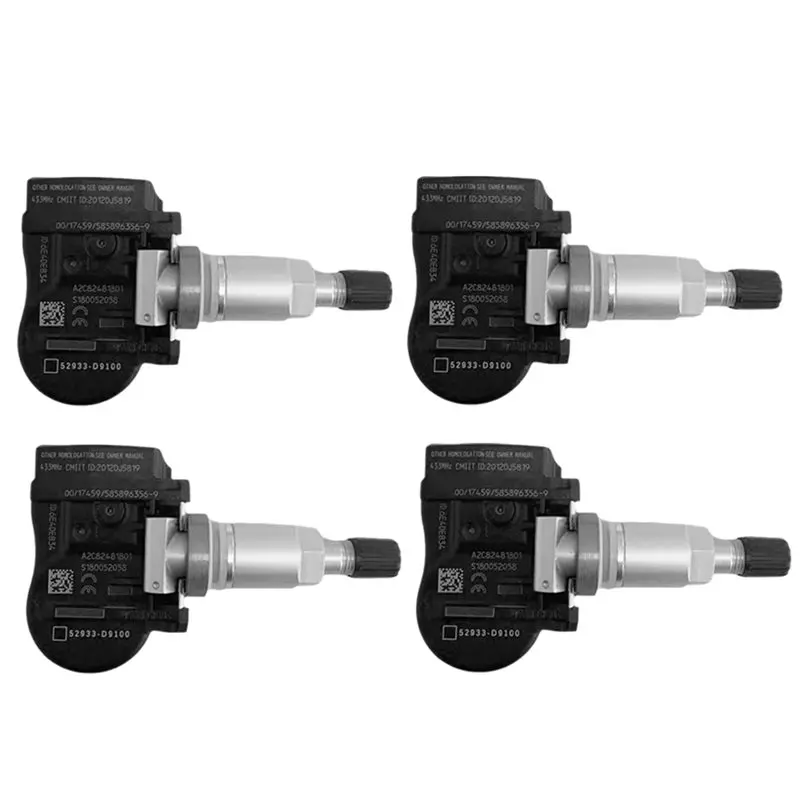 Фото Датчик давления в шинах TPMS M50K-Car 552933-D9100, 6 шт., для Kia Elantra, Kia Optima 52933D9100, 52933-D4100, 52933D2100 №1