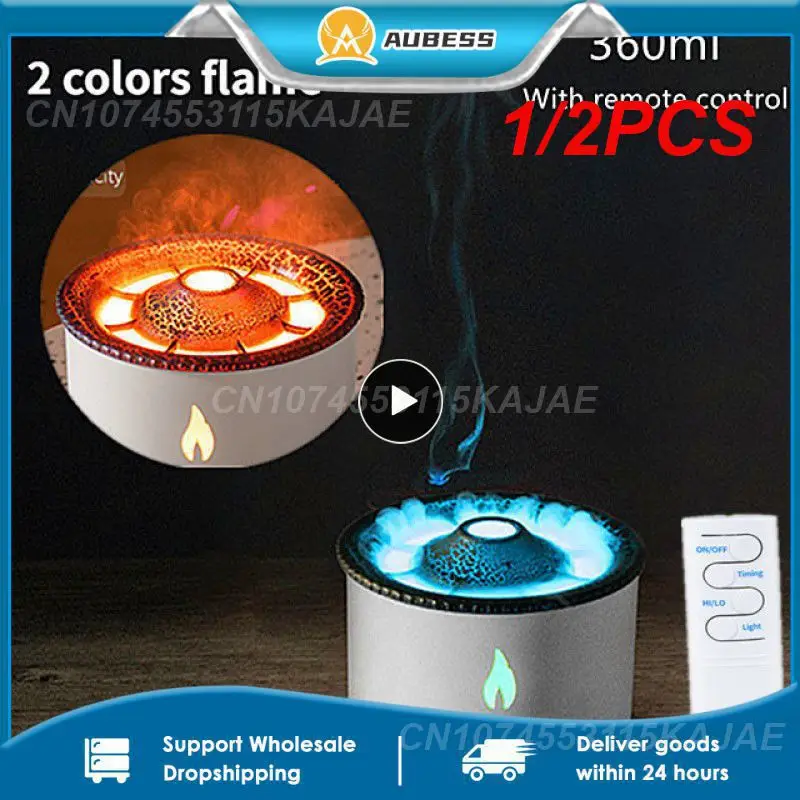 

1/2 шт., USB-увлажнитель воздуха с кольцом для курения