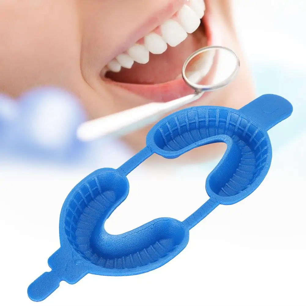 50 шт. одноразовые двойные арочные стоматологические фторидные лотки - материал EVA