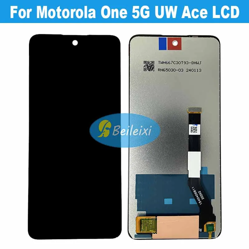 Для Motorola One UW Ace 5G LCD дисплей сенсорный экран дигитайзер в сборе запасные части