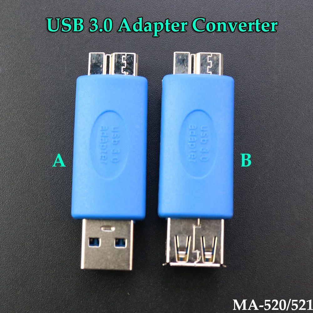 

1PCS Cable Adapter USB 3.0 USB3.0 Micro B Male To Type A Female Micro B/AF Adapter Convertor With OTG Function