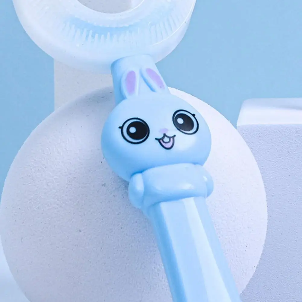 

Cleaning Toothbrush Functional U-shaped Child Cleaning Toothbrush Washable Healthy Whitening Toothbrush