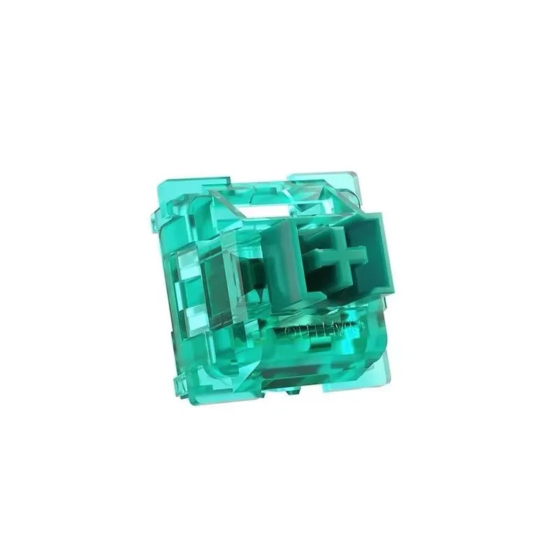 Фото Механический переключатель Outemu Jade Linear 3PIN для клавиатуры, звук Mahjong, с возможностью горячей замены №3