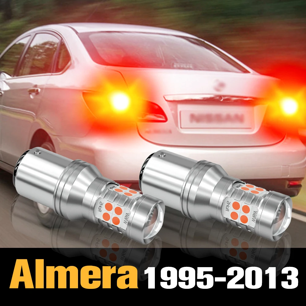 

2pcs Canbus LED Brake Light Accessories For Nissan Almera N15 N16 B10 1995-2013 2004 2005 2006 2007 2008 2009 2010 2011 2012
