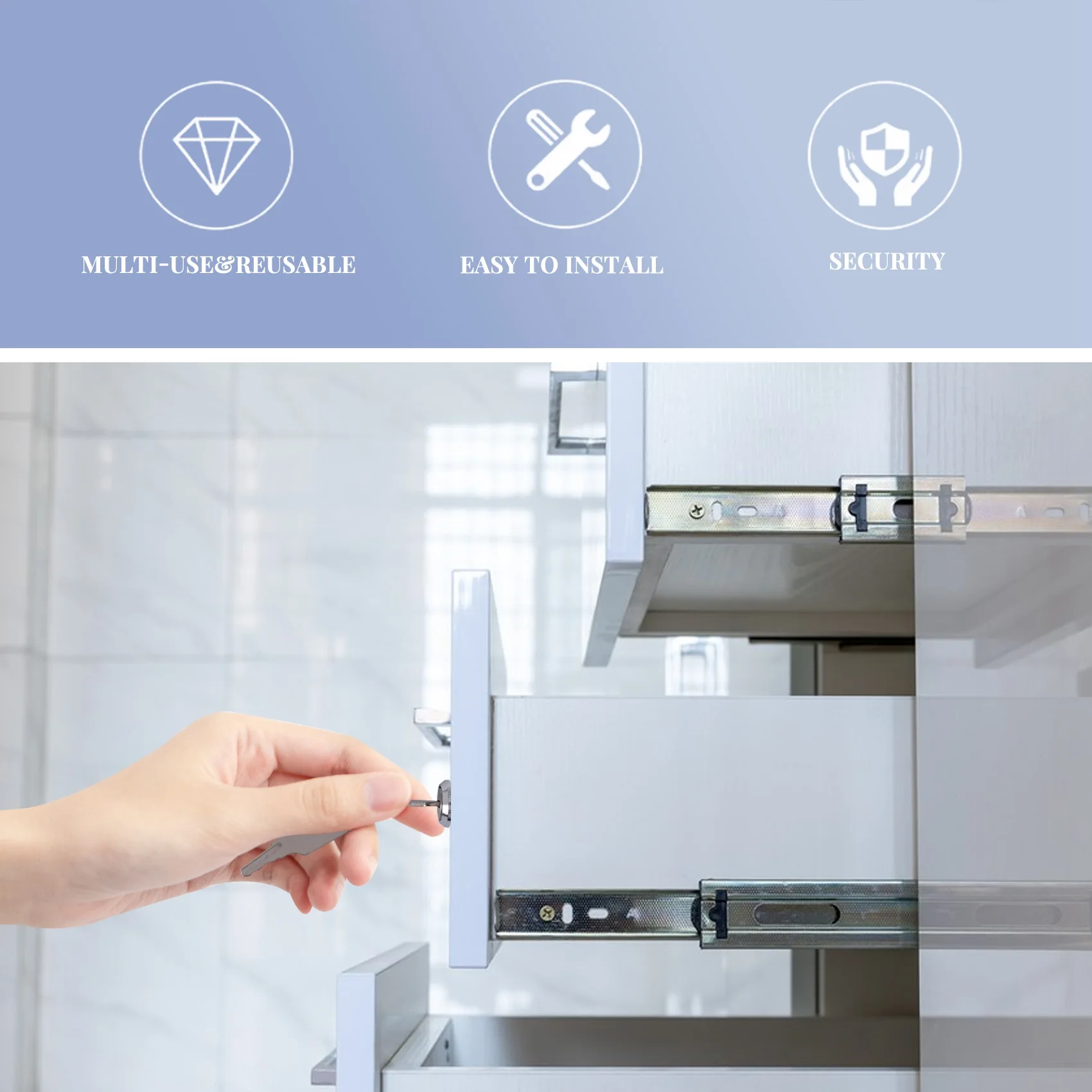 Замок для ящика стола замок 16 мм + 2 ключа аркадного шкафа почтового картотеки