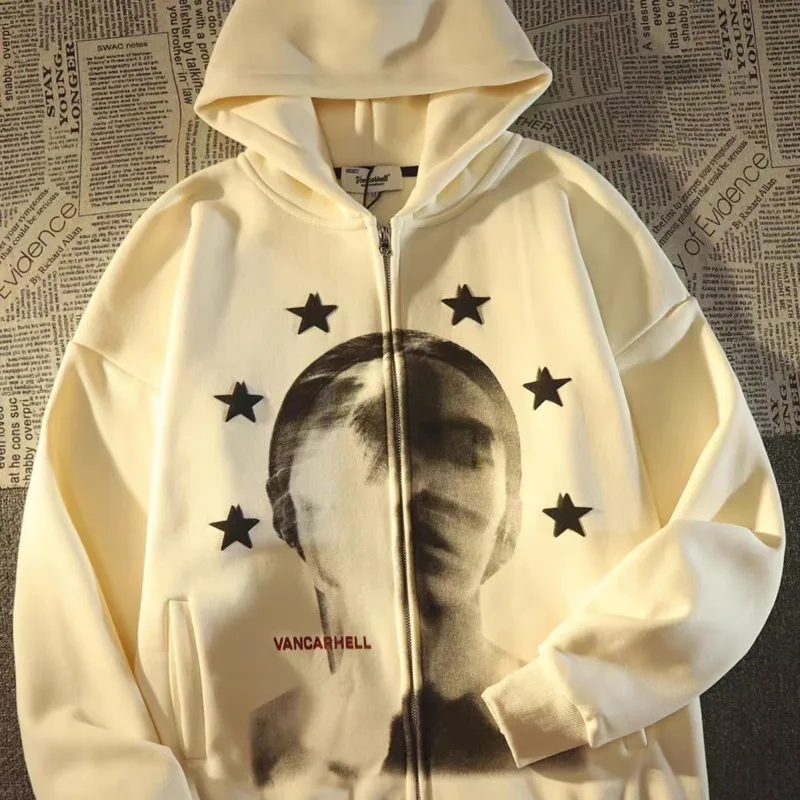 Модная одежда в стиле хип-хоп Y2k новинка 2023 уличная оверсайз для пар эстетический