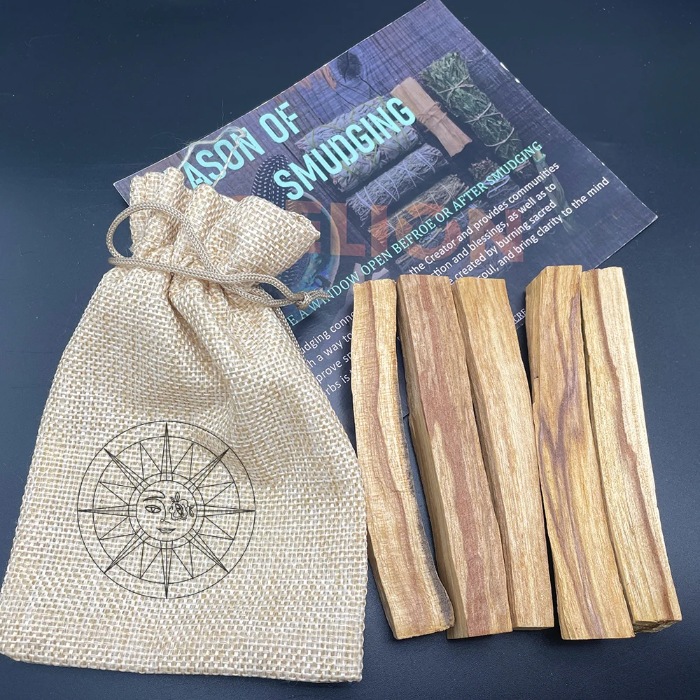 

Деревянные палочки Пало Санто для медитации CatPaw