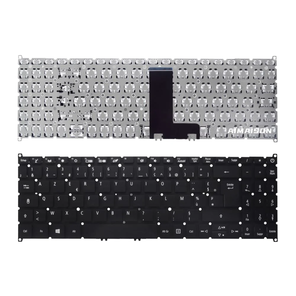 Клавиатура Azerty French совместимая с Acer Aspire 3 A315-34 A315-35 A315-42 без подсветки