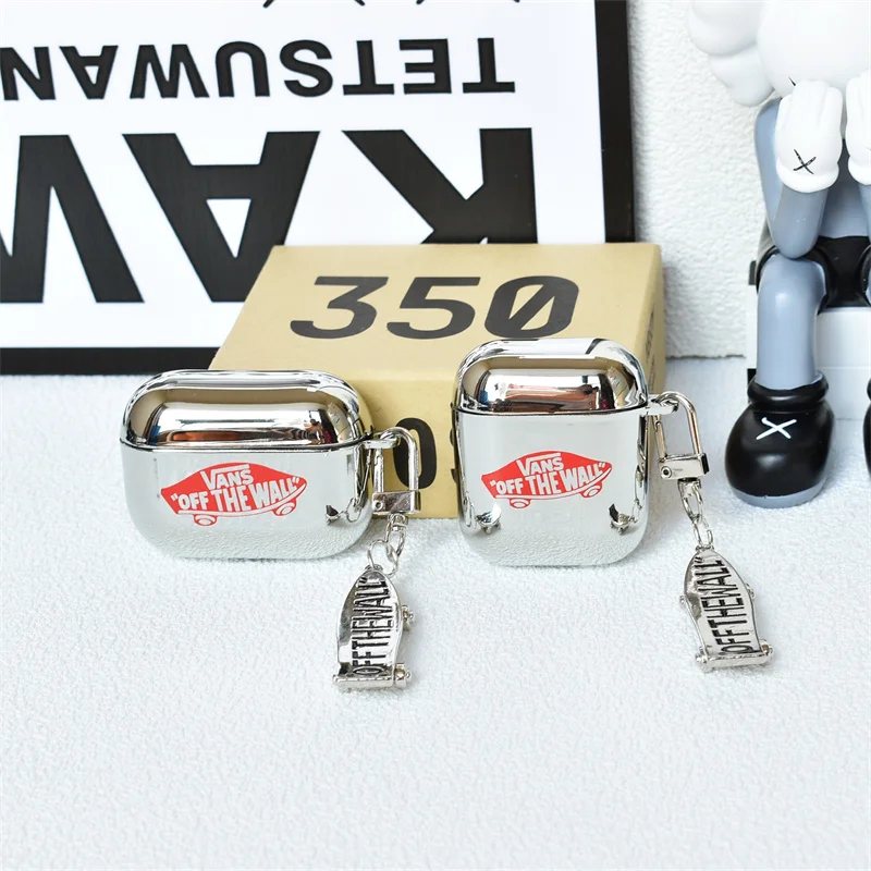 

Fashion Skateboard Earphone Case for Airpods Pro Charging Box Cover Wireless Headphone Case for Apple AirPods 3 2 Air Pods Skin