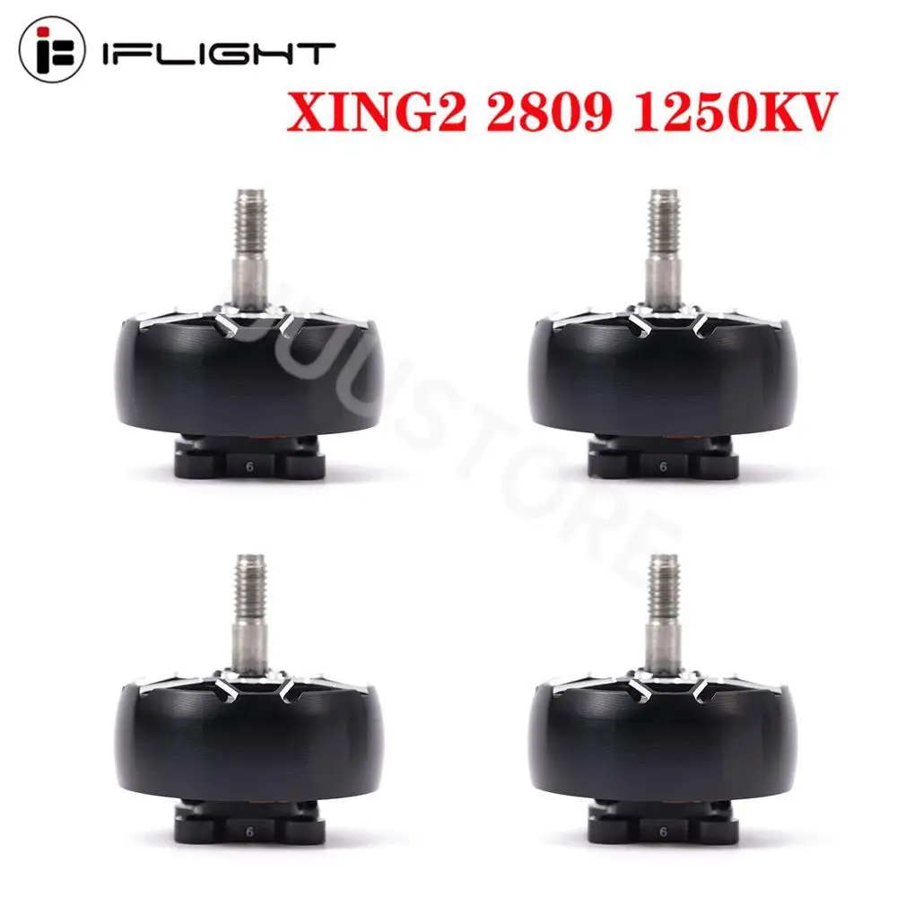 IFlight XING2 2809 800KV/1250KV Бесщеточный двигатель с валом из титанового сплава 5 мм