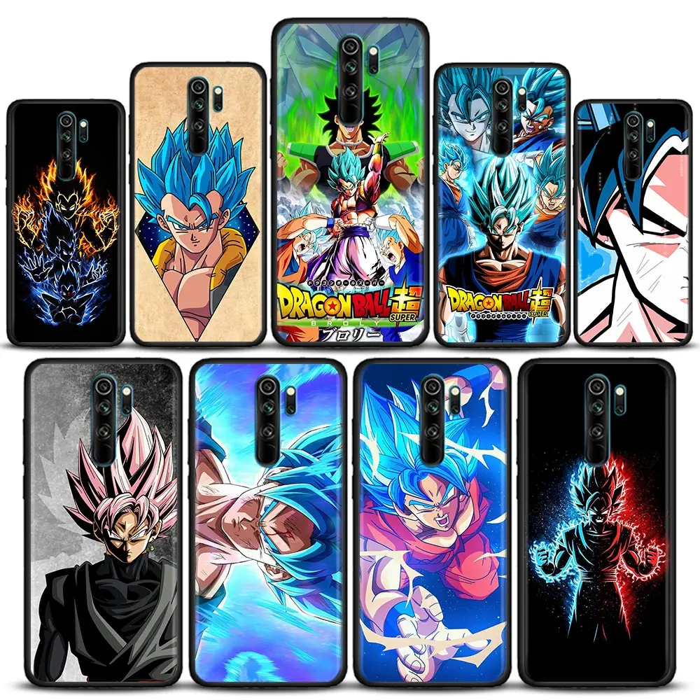 

Super Saiya Son Goku Anime Case For Xiaomi Redmi 9A 7A 9C 9T 9 10 7 8A Case Soft Silicone Cover For Red mi K40 Pro K40s K50 Pro