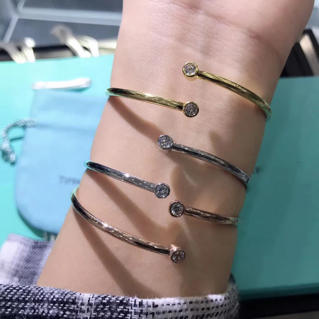 

Женский Открытый браслет из серебра 925 пробы с логотипом декоративные украшения Рождественский подарок