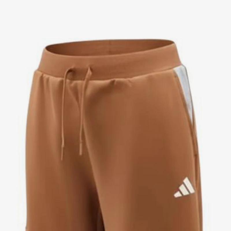 Фото Оригинальные детские брюки Adidas LKKN с завышенной талией и шнуровкой, модель KH0241 №3
