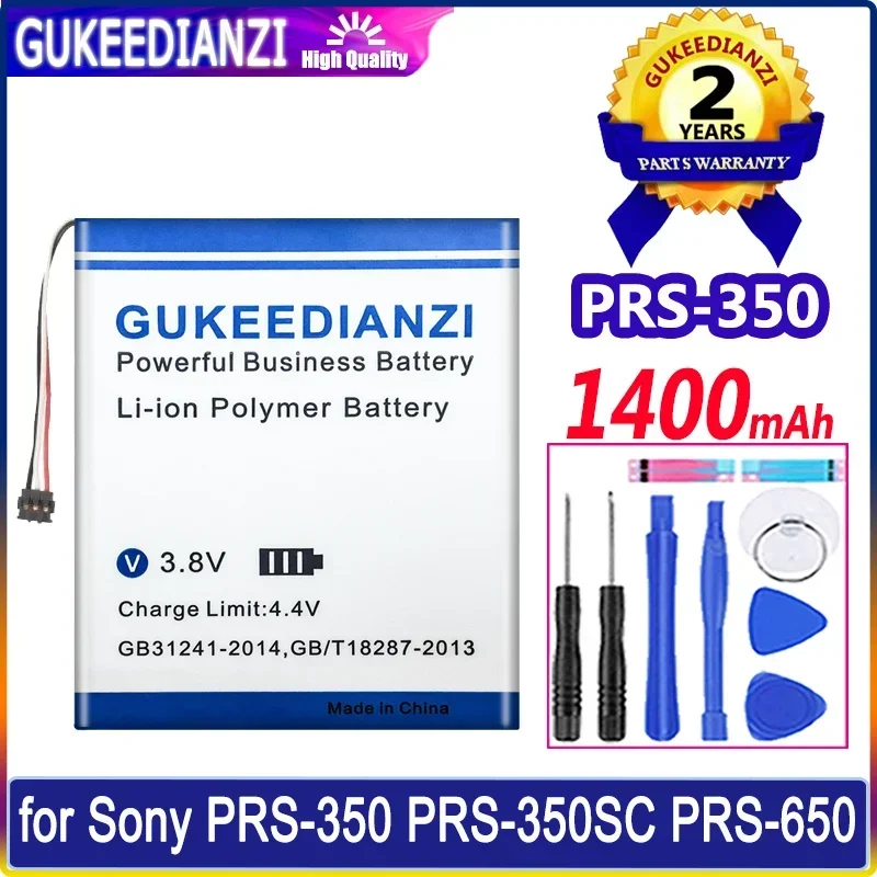 Аккумулятор GUKEEDIANZI 1-853-016-11 LIS1459MHPC9SY6 1400 мАч для Sony PRS-350 PRS-350SC PRS-650 PRS-650BC PRS-650RC
