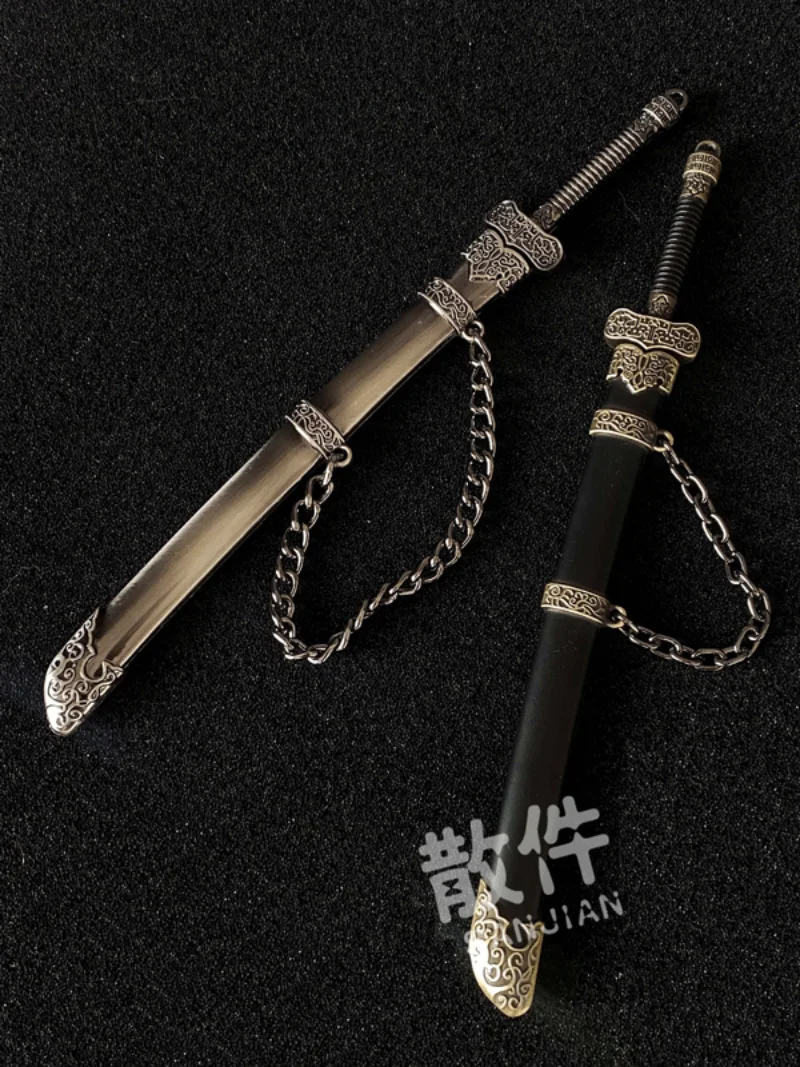 

A15 1/6th Sodier Accessary Antient 16cm Metal Sword Broadsword F 12''Figure Toys