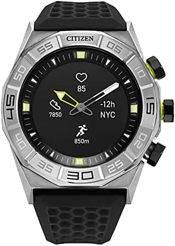 

CZ Smart Gen 1 Hybrid smartwatch 44mm, Continuous Heart Rate Tracking, Fitness Activity, Golf App, Displays Notifications and Me