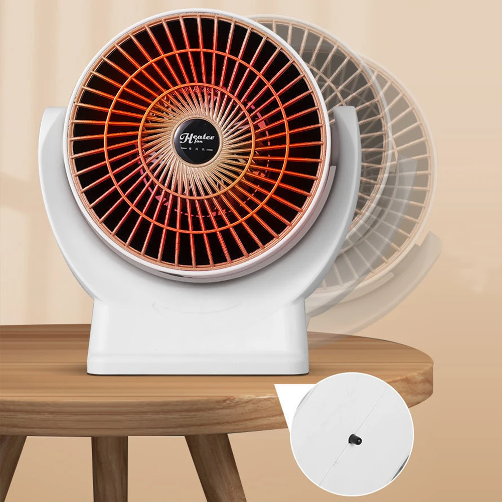 

Electric Warmer Machine Energy-Saving Electric Heater Machine Small Appliances Spiral Blade for Personal Space Room Desk