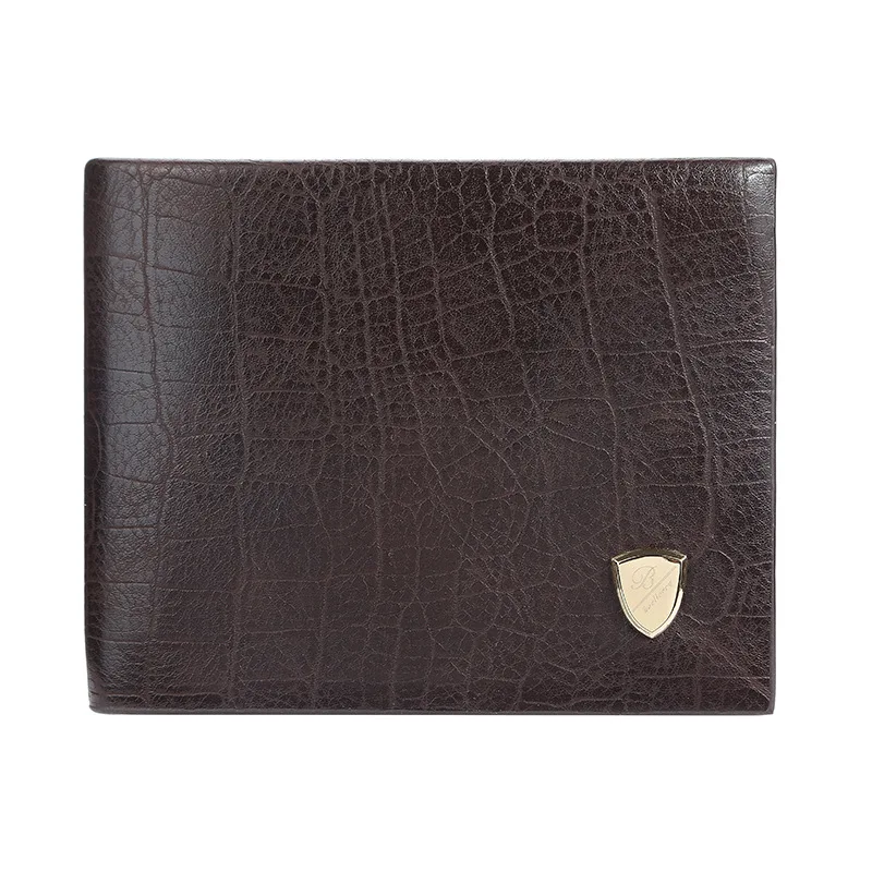 

Wallet Men's Short European and American Multi-Card Checked Wallet Youth Soft Leather Fashion Wallet